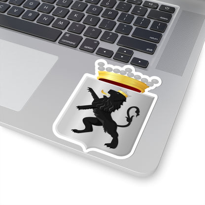 Alkemade wapen (Netherlands) (Coat of Arms) STICKER Vinyl Kiss-Cut Decal