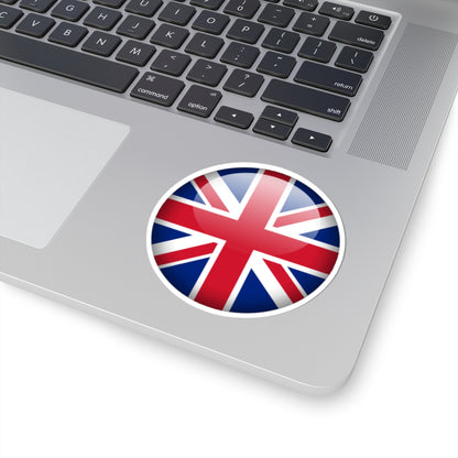 Flag orb United Kingdom (United Kingdom) STICKER Vinyl Kiss-Cut Decal