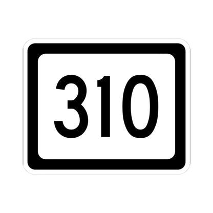 WV-310 (Virginia) (Road Sign) STICKER Vinyl Kiss-Cut Decal
