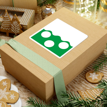 Flag of Pajala (Sweden) STICKER Vinyl Kiss-Cut Decal