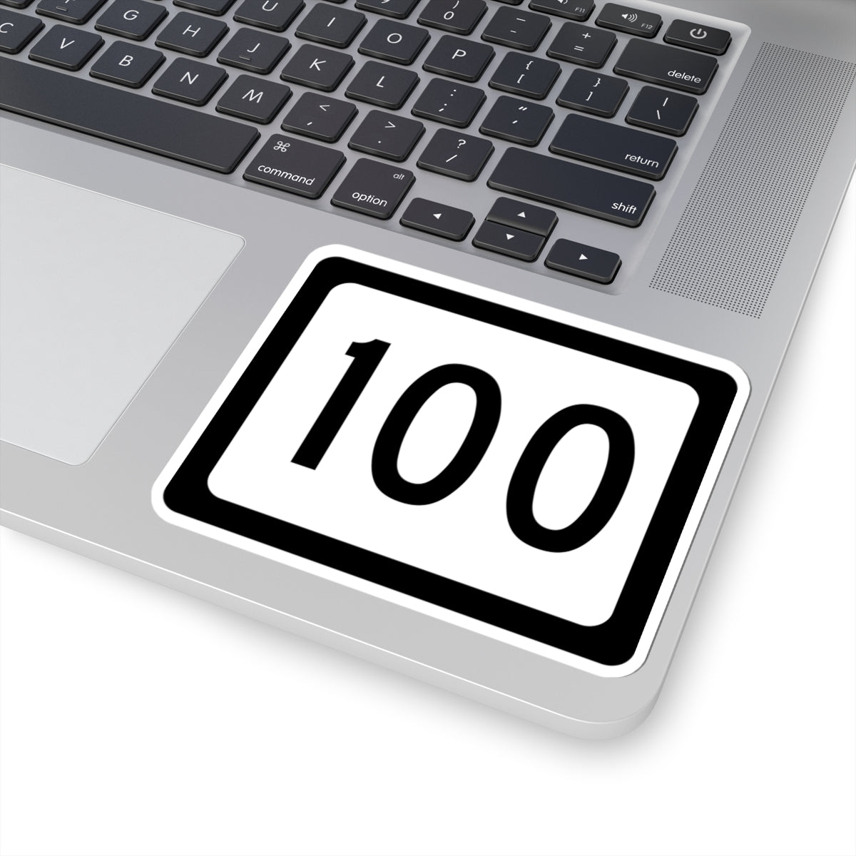 WV-100 (Virginia) (Road Sign) STICKER Vinyl Kiss-Cut Decal