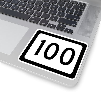 WV-100 (Virginia) (Road Sign) STICKER Vinyl Kiss-Cut Decal