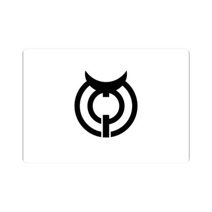 Flag of Makurazaki Kagoshima (Japan) STICKER Vinyl Kiss-Cut Decal