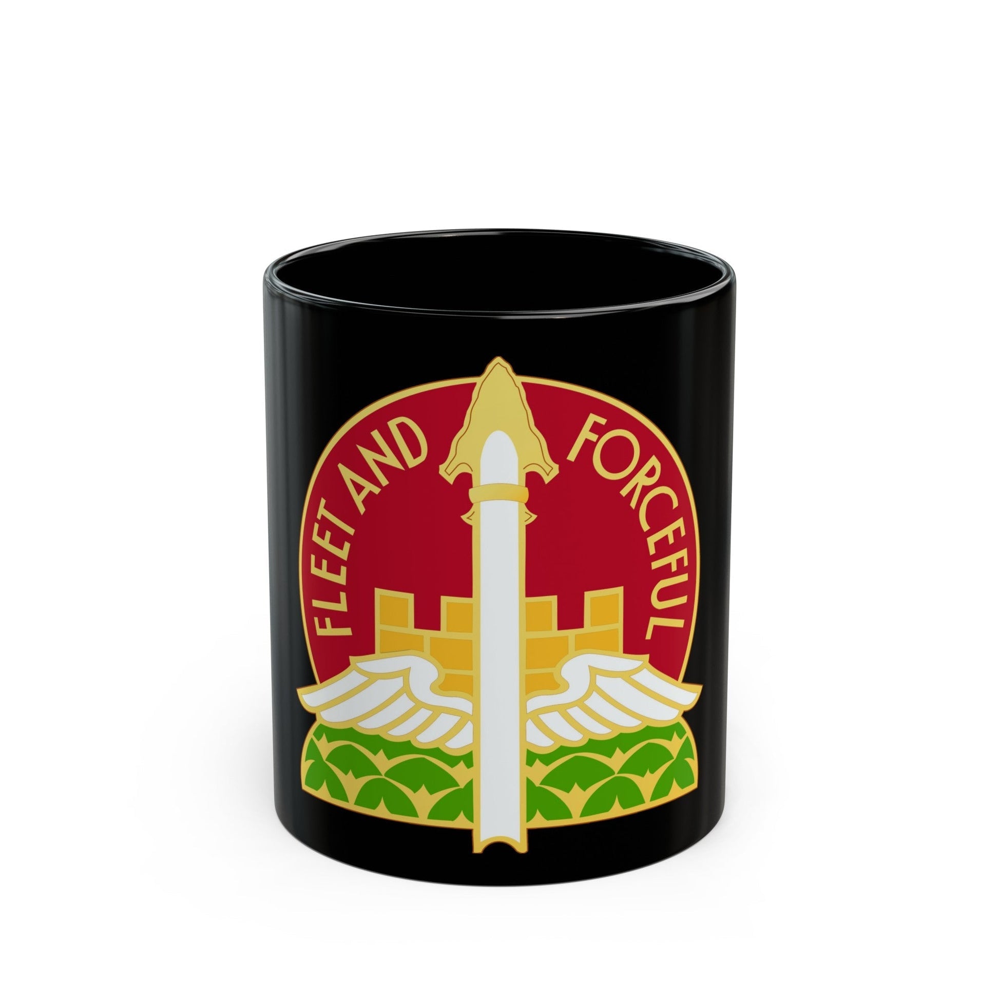 88th Artillery Group (U.S. Army) Black Coffee Mug-11oz-The Sticker Space