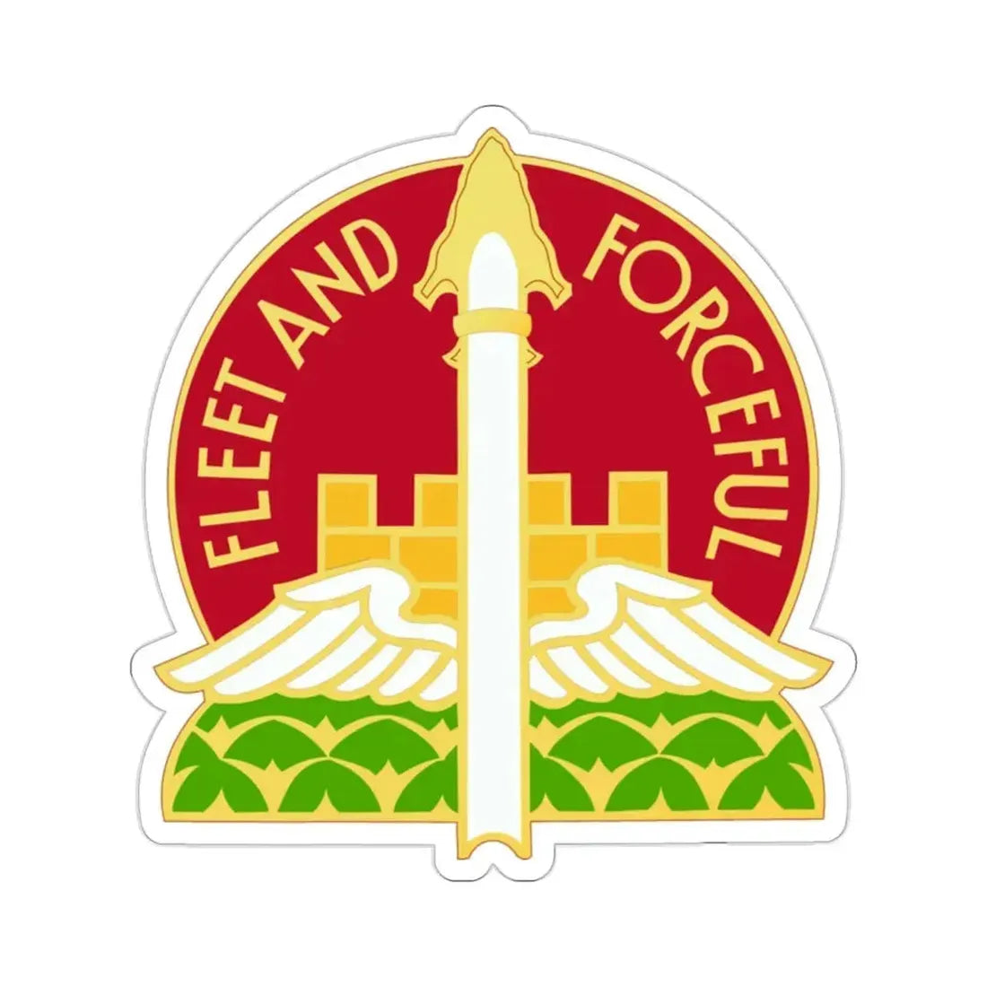 88th Artillery Group (U.S. Army) STICKER Vinyl Die-Cut Decal 2 Inch - The Sticker Space