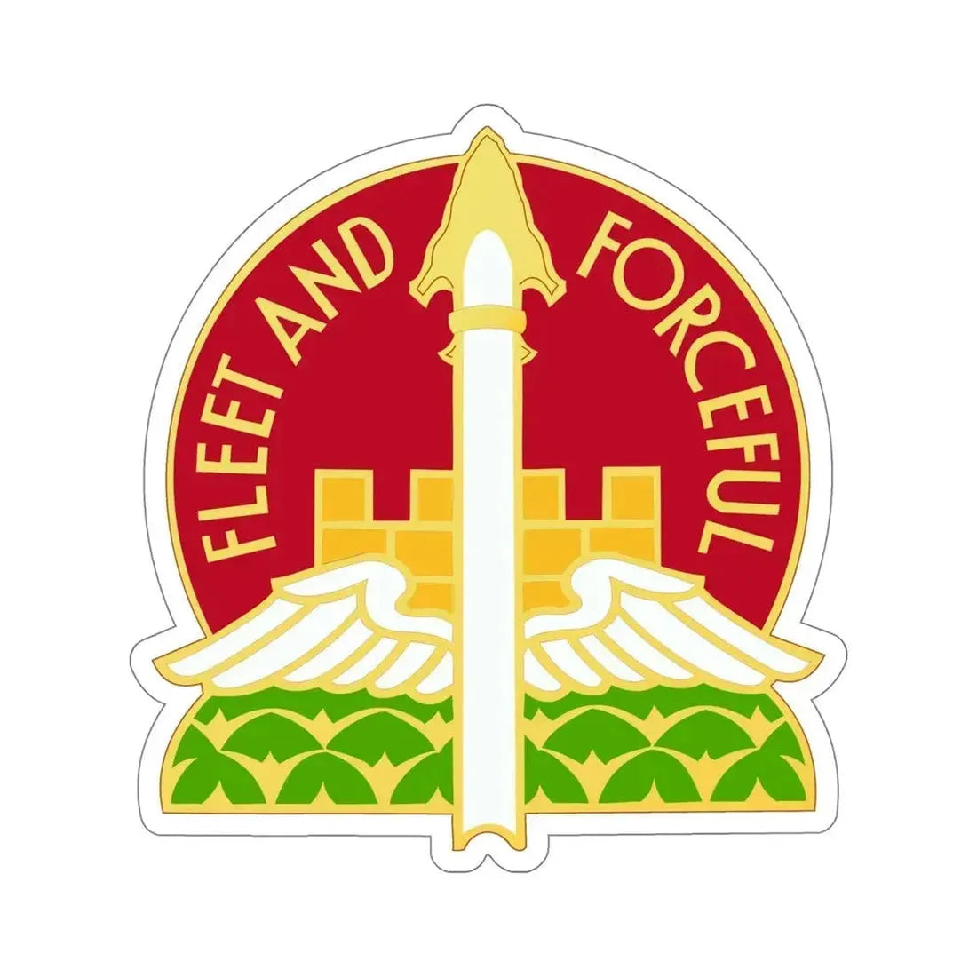 88th Artillery Group (U.S. Army) STICKER Vinyl Die-Cut Decal 6 Inch - The Sticker Space