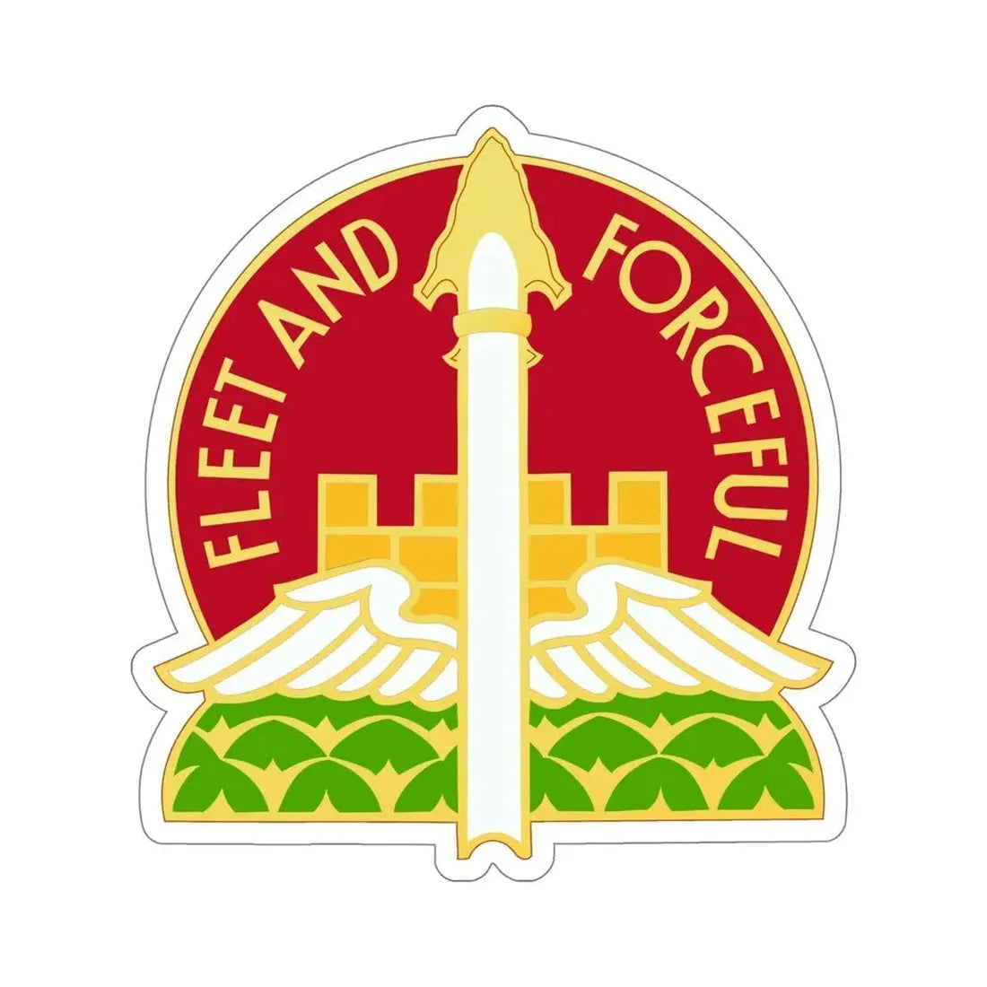 88th Artillery Group (U.S. Army) STICKER Vinyl Die-Cut Decal - The Sticker Space