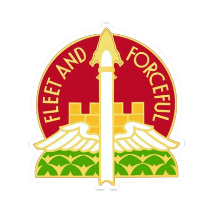 88th Artillery Group (U.S. Army) STICKER Vinyl Kiss-Cut Decal 2 Inch White - The Sticker Space