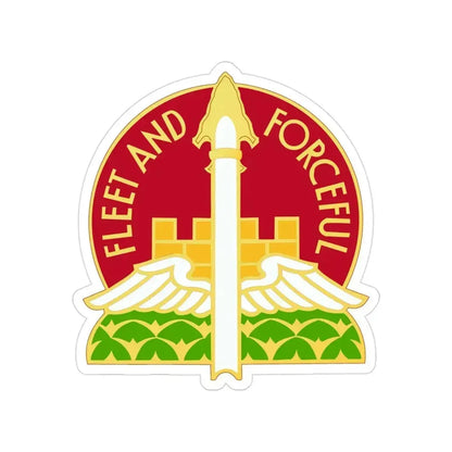 88th Artillery Group (U.S. Army) Transparent STICKER Die-Cut Vinyl Decal 3 Inch - The Sticker Space