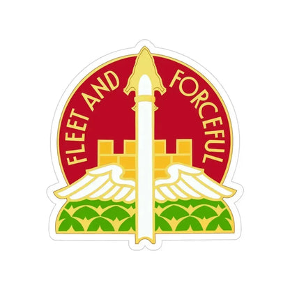 88th Artillery Group (U.S. Army) Transparent STICKER Die-Cut Vinyl Decal 4 Inch - The Sticker Space