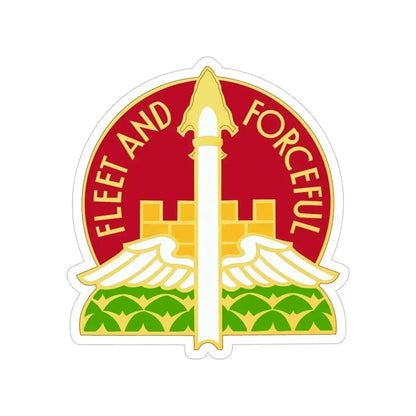 88th Artillery Group (U.S. Army) Transparent STICKER Die-Cut Vinyl Decal 5 Inch - The Sticker Space