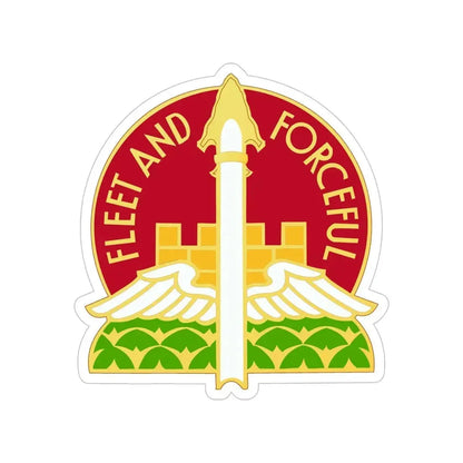 88th Artillery Group (U.S. Army) Transparent STICKER Die-Cut Vinyl Decal - The Sticker Space