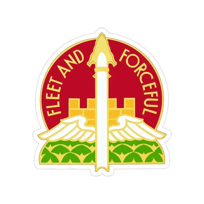 88th Artillery Group (U.S. Army) Transparent STICKER Die-Cut Vinyl Decal - The Sticker Space