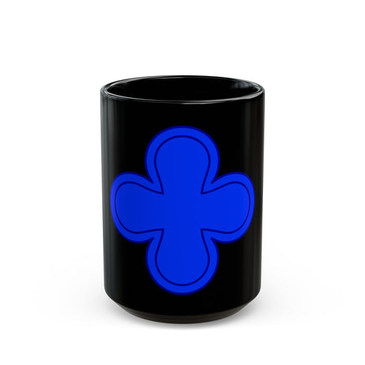 88th Infantry Division SSI (U.S. Army) Black Coffee Mug-15oz-The Sticker Space