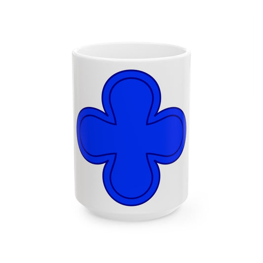 88th Infantry Division SSI (U.S. Army) White Coffee Mug-15oz-The Sticker Space