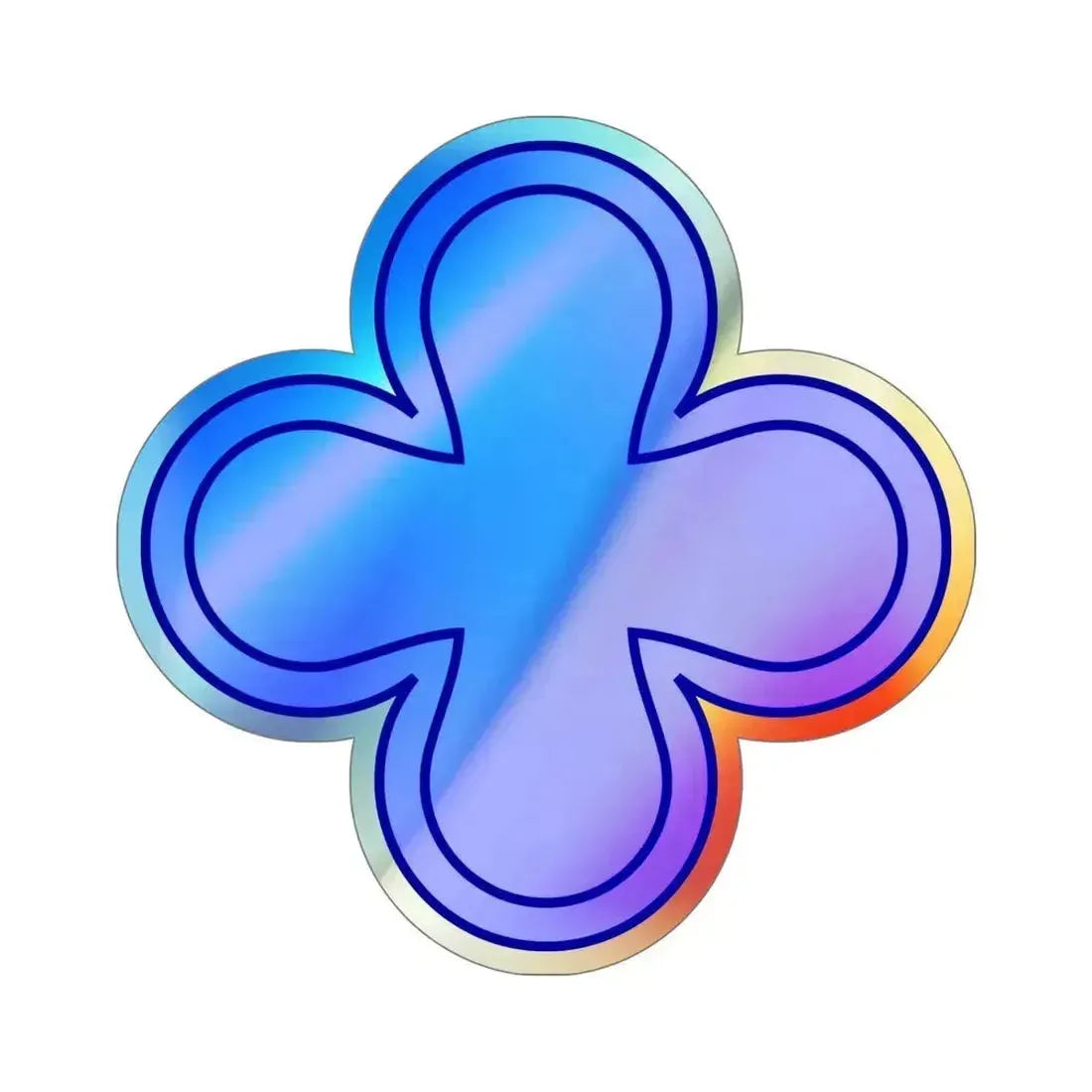 88th Infantry Division SSI (U.S. Army) Holographic STICKER Die-Cut Vinyl Decal 6 Inch Holographic - The Sticker Space