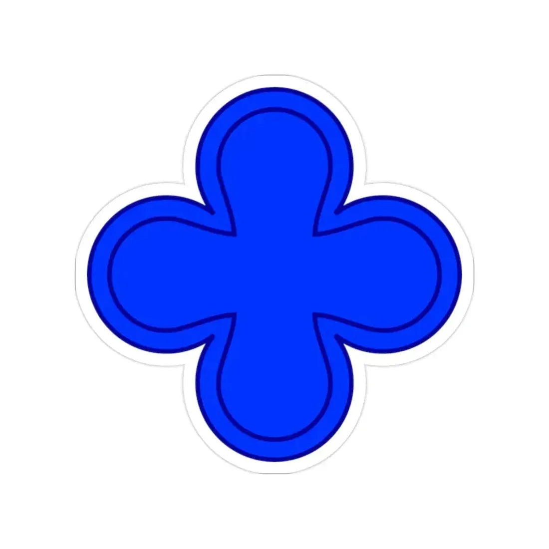 88th Infantry Division SSI (U.S. Army) Transparent STICKER Die-Cut Vinyl Decal 2 Inch - The Sticker Space