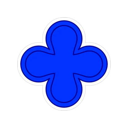88th Infantry Division SSI (U.S. Army) Transparent STICKER Die-Cut Vinyl Decal 2 Inch - The Sticker Space