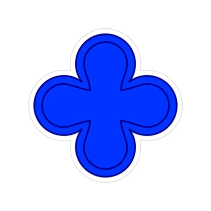 88th Infantry Division SSI (U.S. Army) Transparent STICKER Die-Cut Vinyl Decal 3 Inch - The Sticker Space