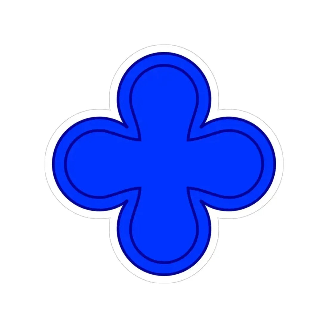 88th Infantry Division SSI (U.S. Army) Transparent STICKER Die-Cut Vinyl Decal 3 Inch - The Sticker Space