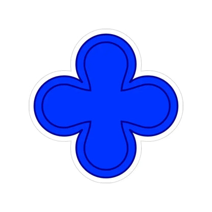 88th Infantry Division SSI (U.S. Army) Transparent STICKER Die-Cut Vinyl Decal 3 Inch - The Sticker Space