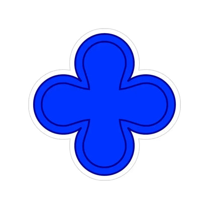 88th Infantry Division SSI (U.S. Army) Transparent STICKER Die-Cut Vinyl Decal 5 Inch - The Sticker Space