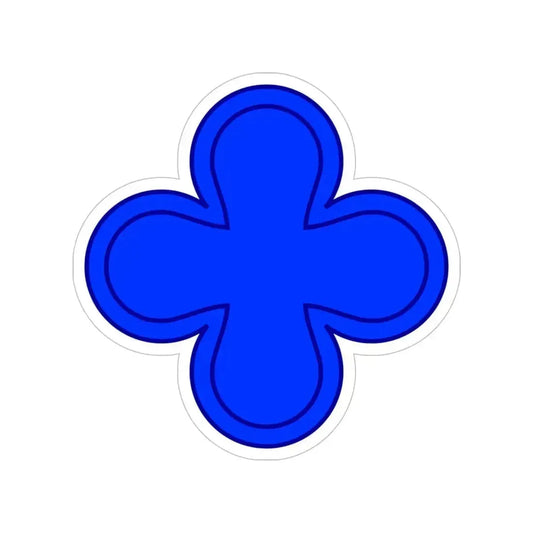 88th Infantry Division SSI (U.S. Army) Transparent STICKER Die-Cut Vinyl Decal 6 Inch - The Sticker Space