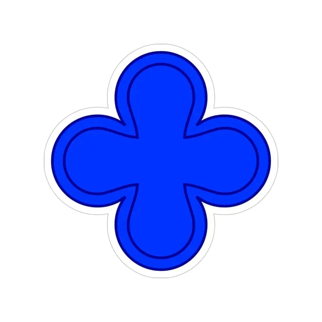 88th Infantry Division SSI (U.S. Army) Transparent STICKER Die-Cut Vinyl Decal 6 Inch - The Sticker Space