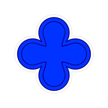 88th Infantry Division SSI (U.S. Army) Transparent STICKER Die-Cut Vinyl Decal 6 Inch - The Sticker Space