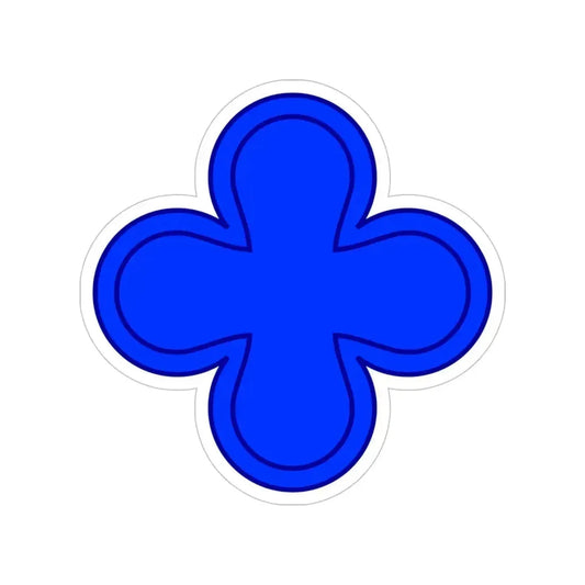 88th Infantry Division SSI (U.S. Army) Transparent STICKER Die-Cut Vinyl Decal 6 Inch - The Sticker Space