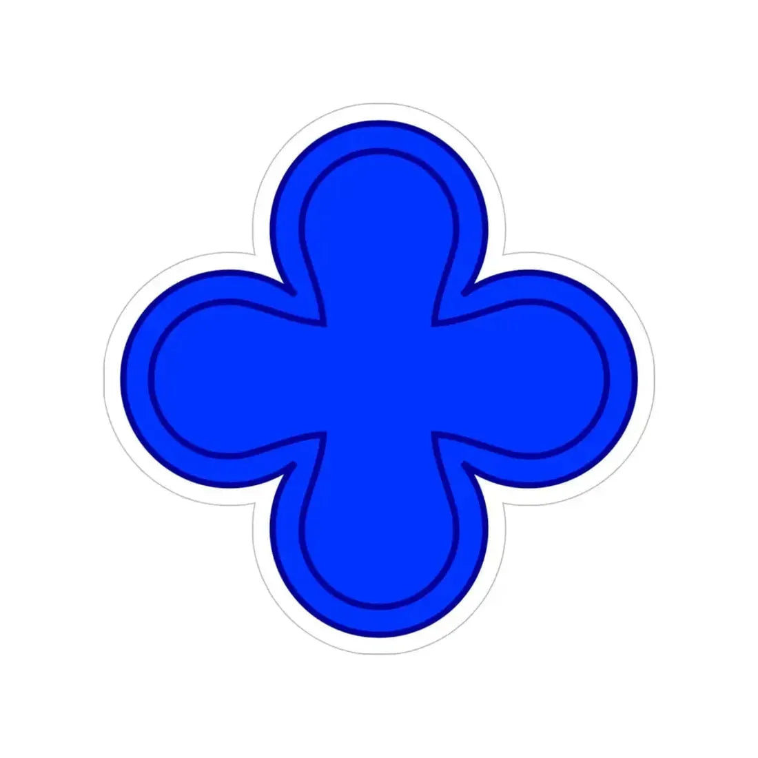 88th Infantry Division SSI (U.S. Army) Transparent STICKER Die-Cut Vinyl Decal - The Sticker Space