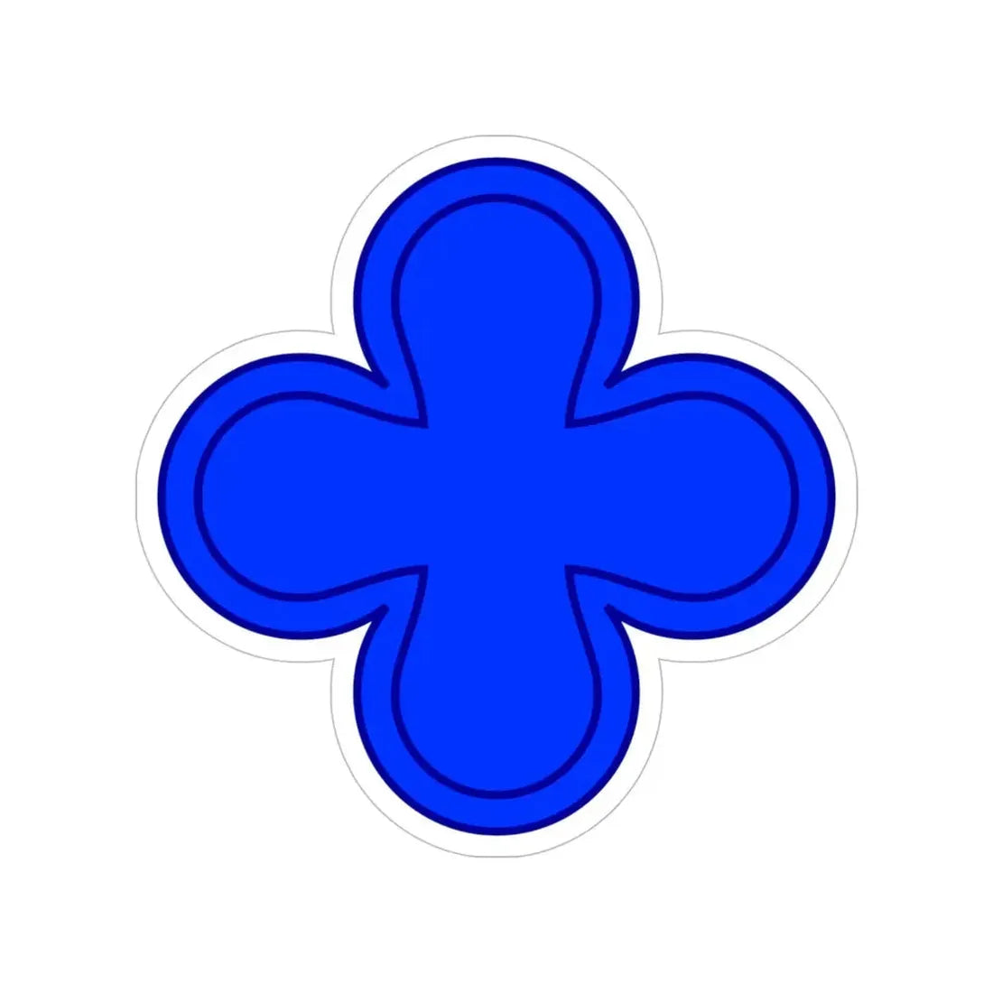 88th Infantry Division SSI (U.S. Army) Transparent STICKER Die-Cut Vinyl Decal - The Sticker Space