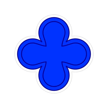 88th Infantry Division SSI (U.S. Army) Transparent STICKER Die-Cut Vinyl Decal - The Sticker Space
