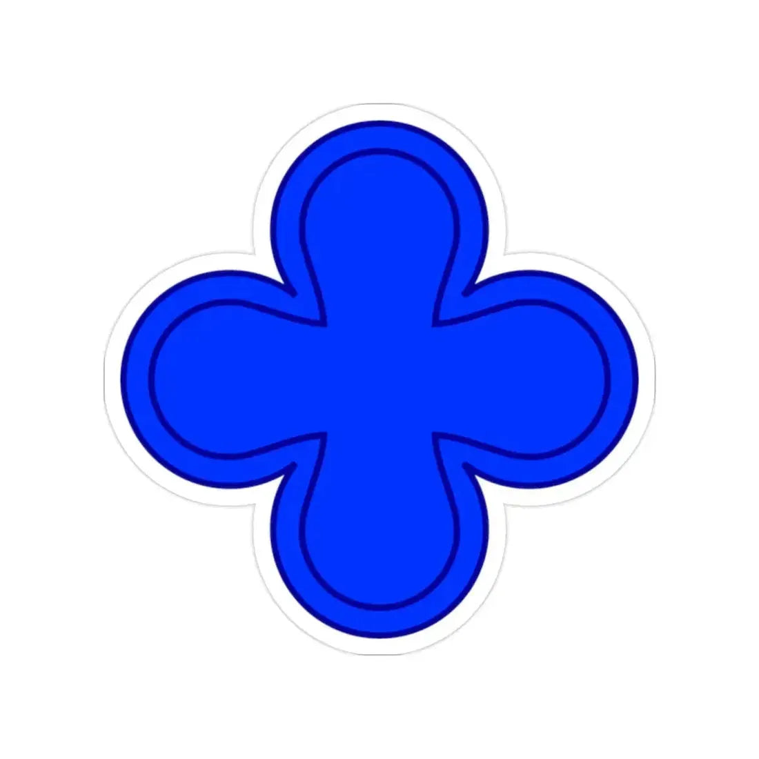 88th Infantry Division SSI (U.S. Army) Transparent STICKER Die-Cut Vinyl Decal - The Sticker Space