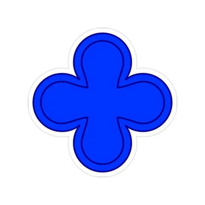88th Infantry Division SSI (U.S. Army) Transparent STICKER Die-Cut Vinyl Decal - The Sticker Space