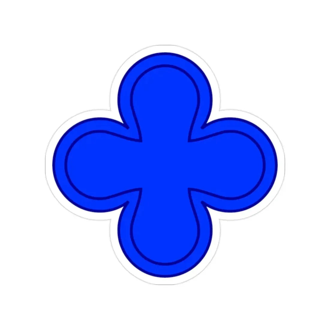 88th Infantry Division SSI (U.S. Army) Transparent STICKER Die-Cut Vinyl Decal - The Sticker Space