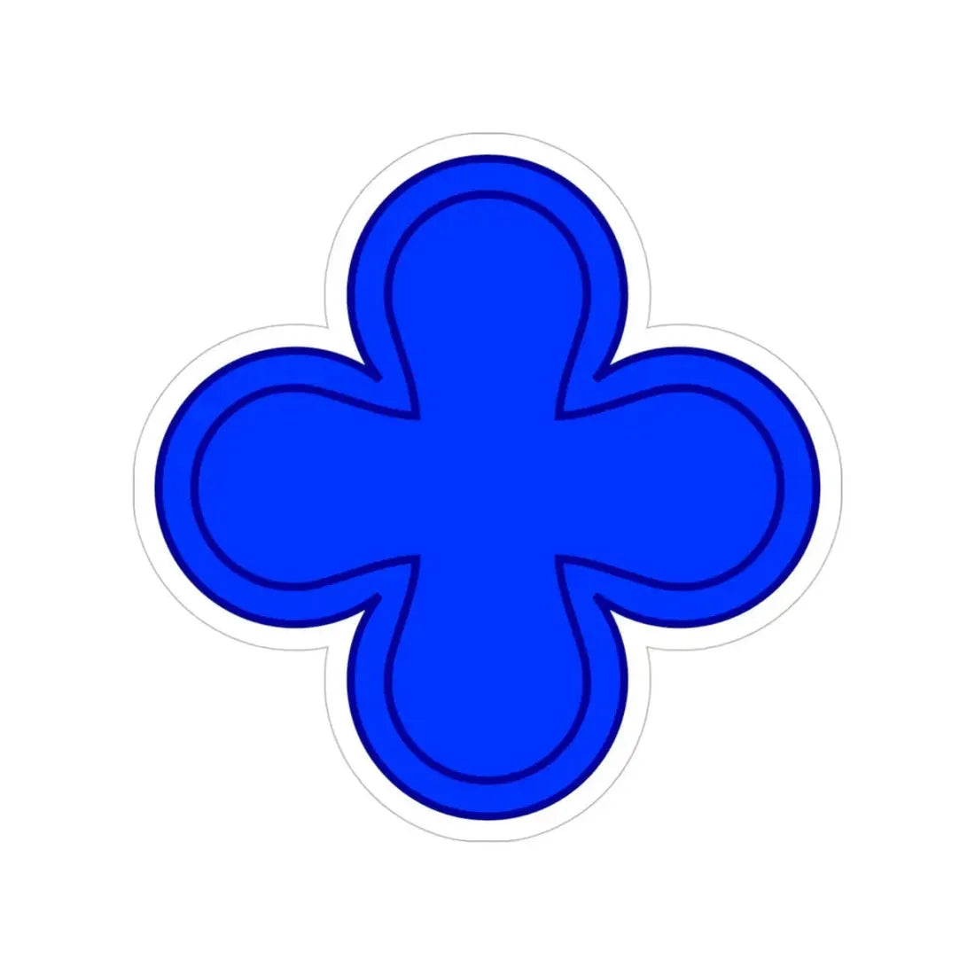 88th Infantry Division SSI (U.S. Army) Transparent STICKER Die-Cut Vinyl Decal - The Sticker Space