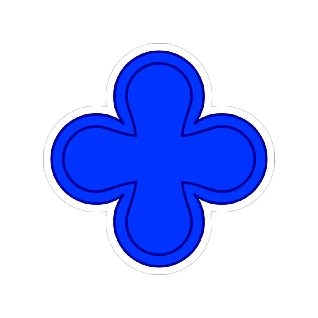 88th Infantry Division SSI (U.S. Army) Transparent STICKER Die-Cut Vinyl Decal - The Sticker Space