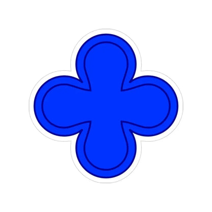 88th Infantry Division SSI (U.S. Army) Transparent STICKER Die-Cut Vinyl Decal - The Sticker Space