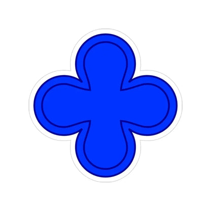 88th Infantry Division SSI (U.S. Army) Transparent STICKER Die-Cut Vinyl Decal - The Sticker Space