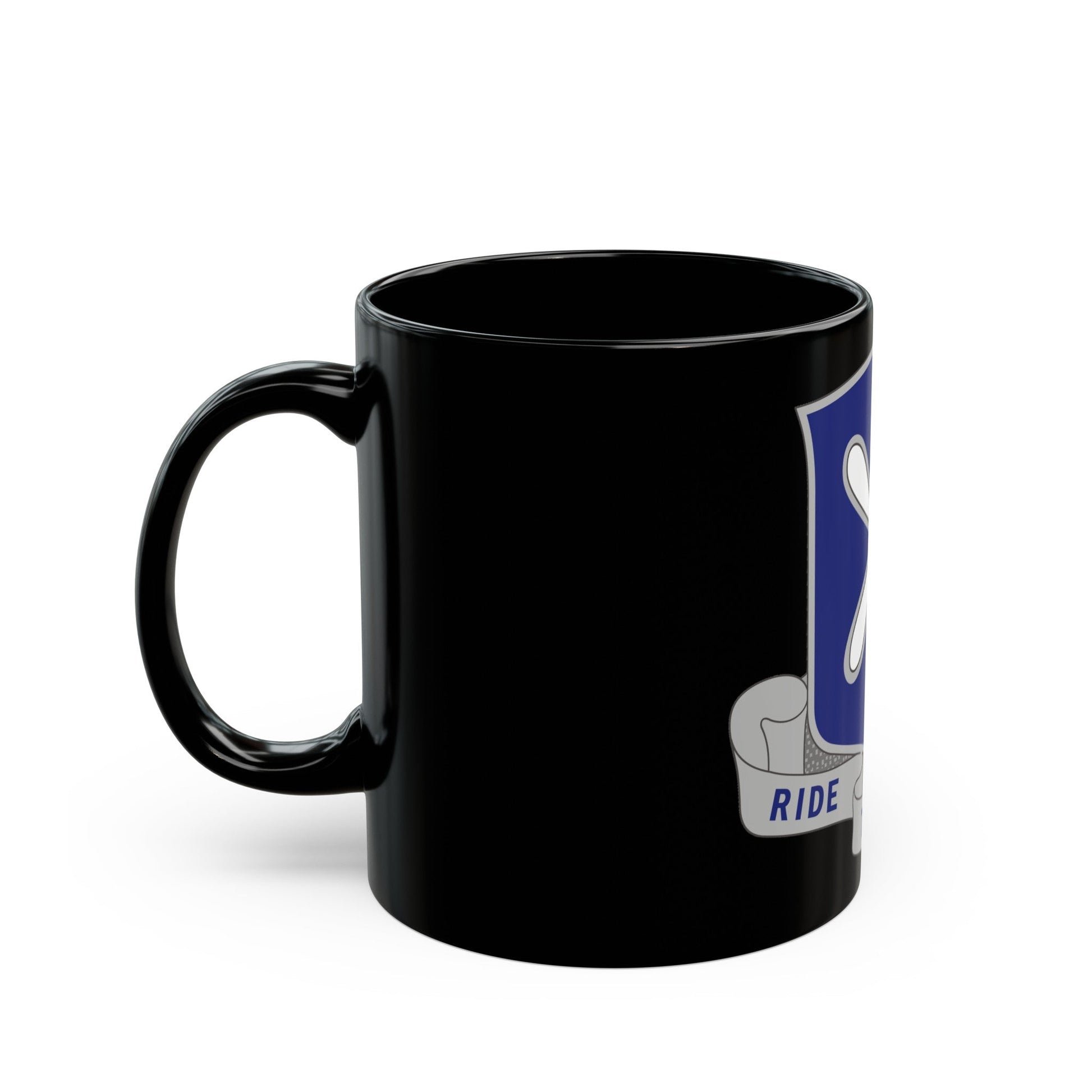 88th Infantry Regiment 2 (U.S. Army) Black Coffee Mug-The Sticker Space