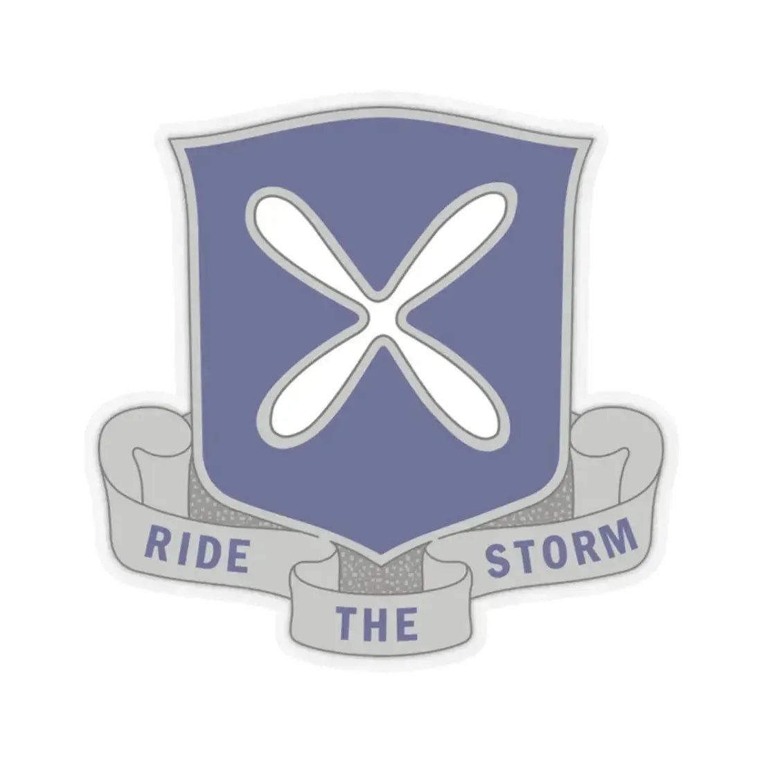 88th Infantry Regiment 2 (U.S. Army) STICKER Vinyl Kiss-Cut Decal 2 Inch Transparent - The Sticker Space