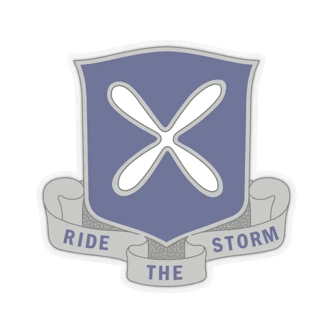 88th Infantry Regiment 2 (U.S. Army) STICKER Vinyl Kiss-Cut Decal 4 Inch Transparent - The Sticker Space