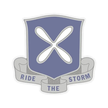 88th Infantry Regiment 2 (U.S. Army) STICKER Vinyl Kiss-Cut Decal 4 Inch Transparent - The Sticker Space