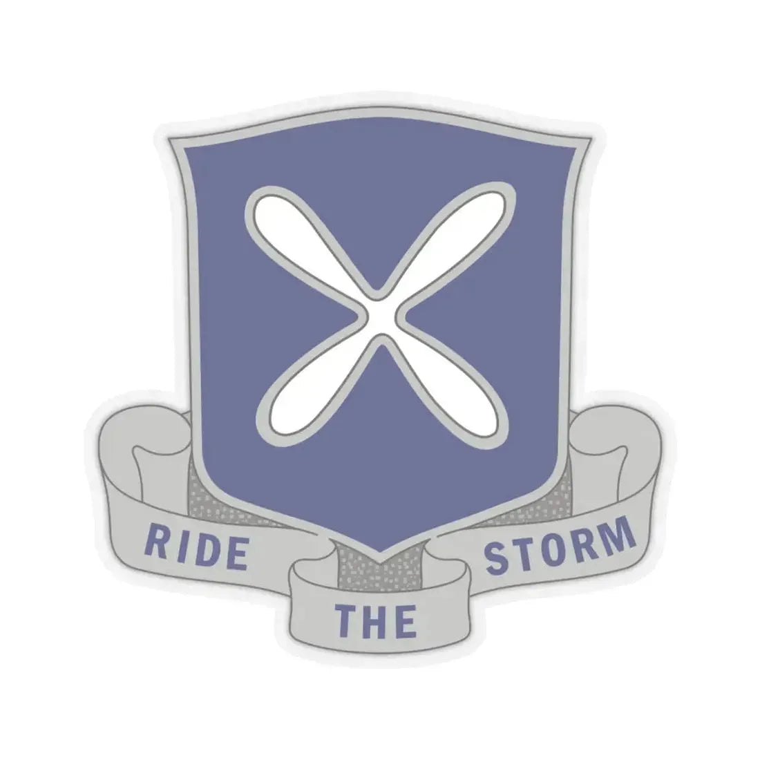 88th Infantry Regiment 2 (U.S. Army) STICKER Vinyl Kiss-Cut Decal 6 Inch Transparent - The Sticker Space