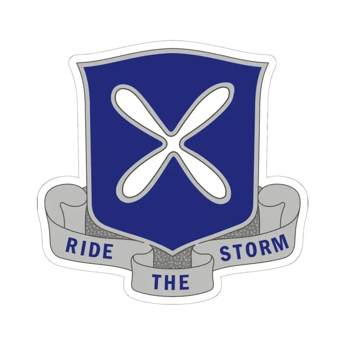 88th Infantry Regiment 2 (U.S. Army) STICKER Vinyl Kiss-Cut Decal 6 Inch White - The Sticker Space