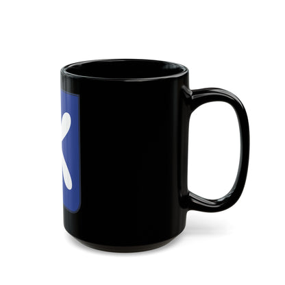 88th Infantry Regiment (U.S. Army) Black Coffee Mug-The Sticker Space