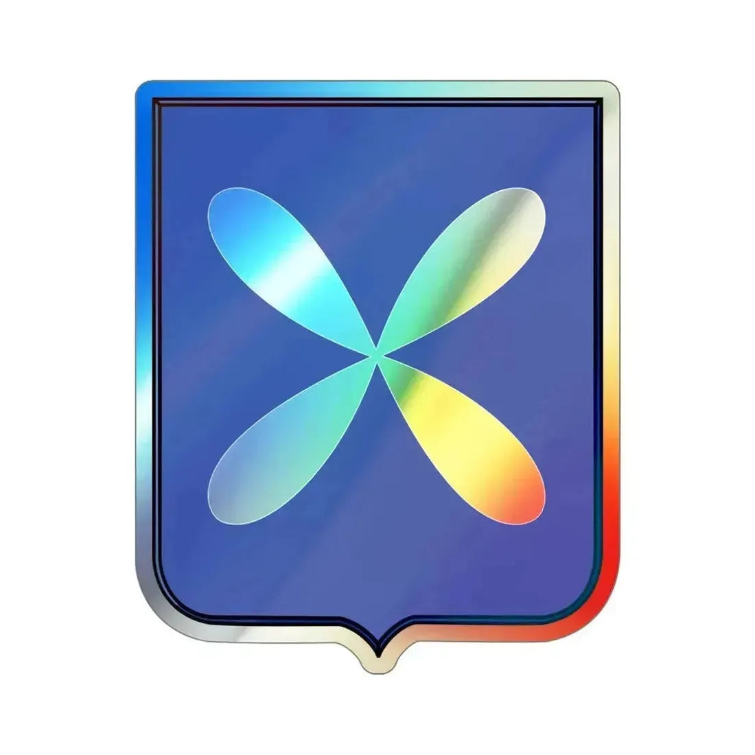 88th Infantry Regiment (U.S. Army) Holographic STICKER Die-Cut Vinyl Decal 5 Inch Holographic - The Sticker Space