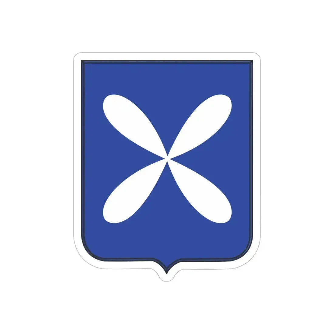 88th Infantry Regiment (U.S. Army) REVERSE PRINT Transparent Die-Cut STICKER - The Sticker Space