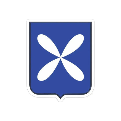 88th Infantry Regiment (U.S. Army) REVERSE PRINT Transparent Die-Cut STICKER - The Sticker Space